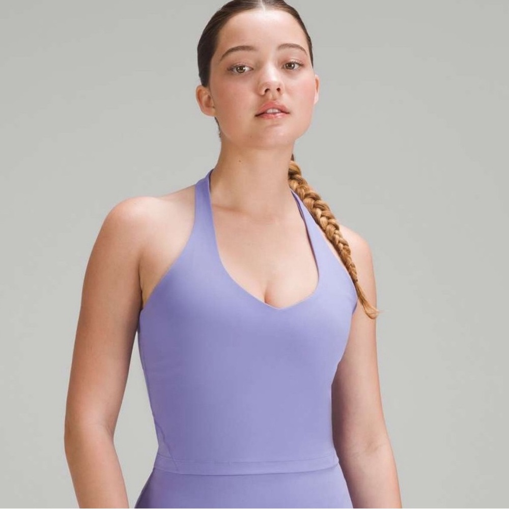 Lululemon lavender align halter top